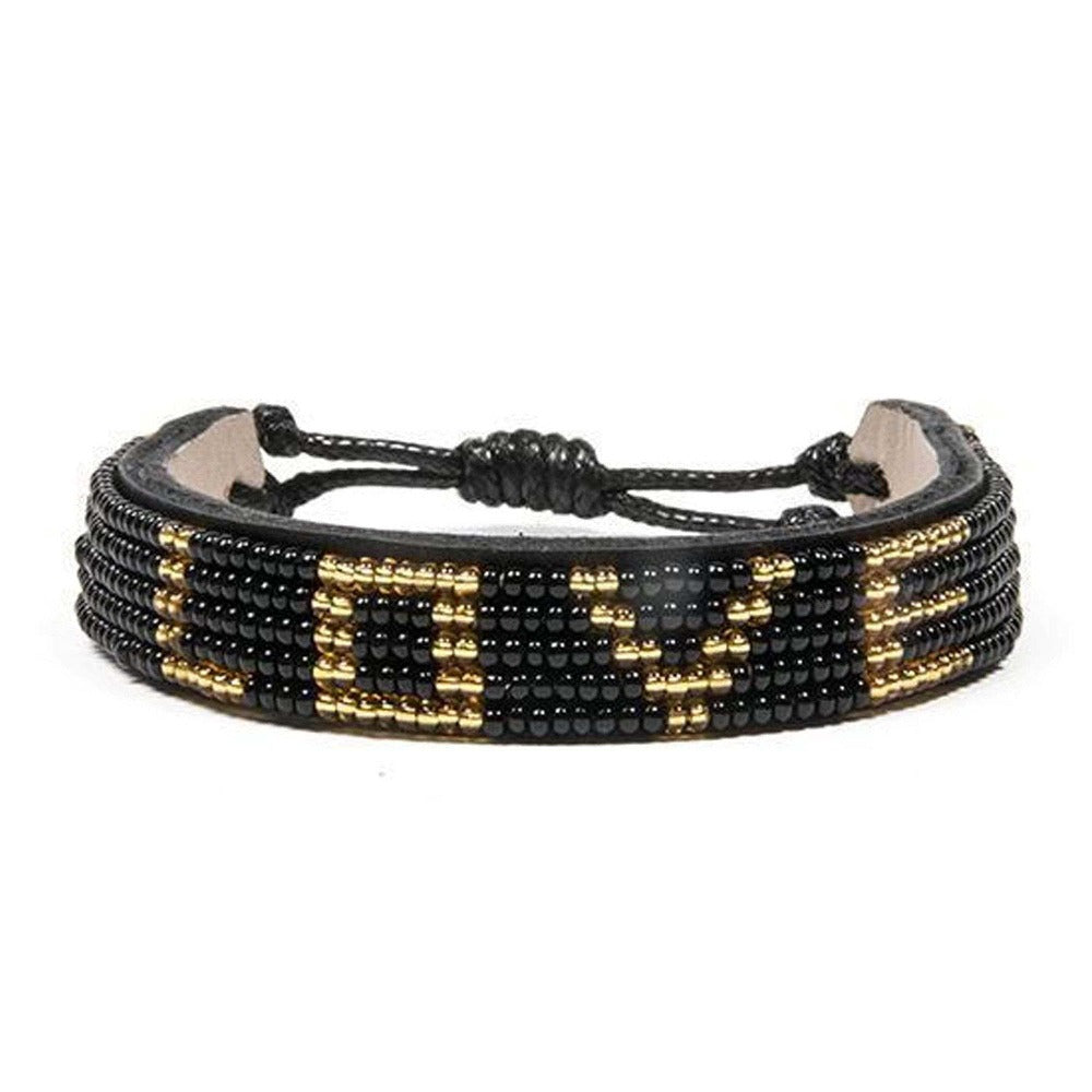 LOVE Bracelet - Black/Gold - Love Is Project