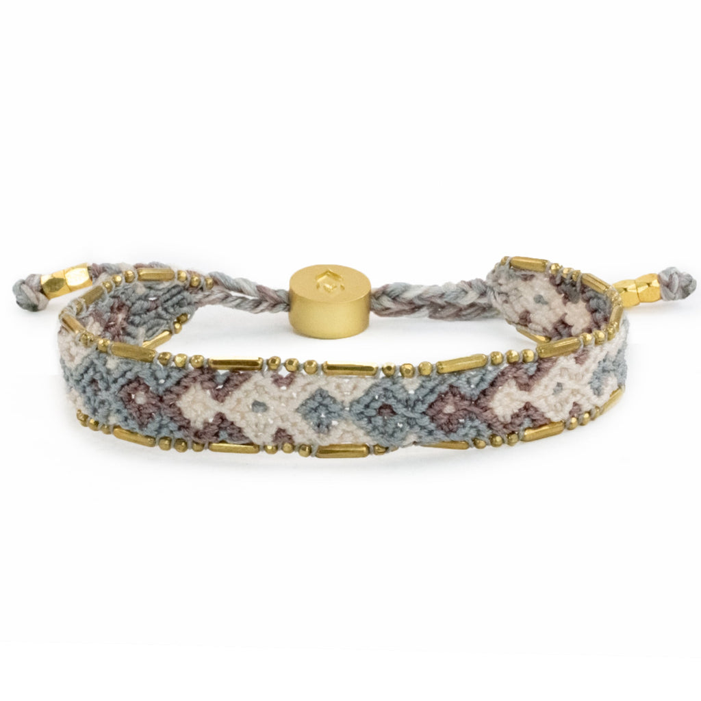 Bali Friendship Bracelet - Safari Khaki - Love Is Project