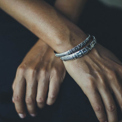 Offering LOVE Bracelet - Silver Medium - Love Is Project
