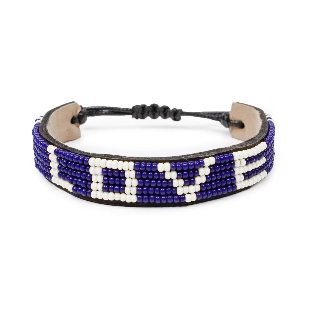 LOVE Bracelet - Navy and White - Love Is Project