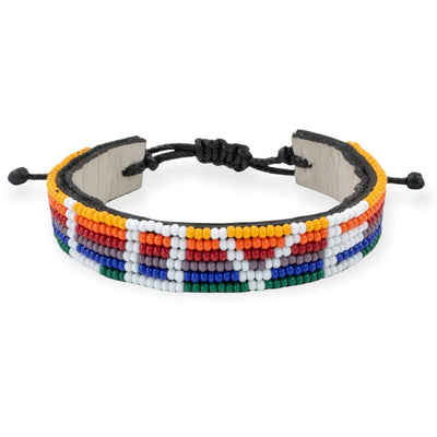 Custom Peacock Rainbow LOVE Bracelet