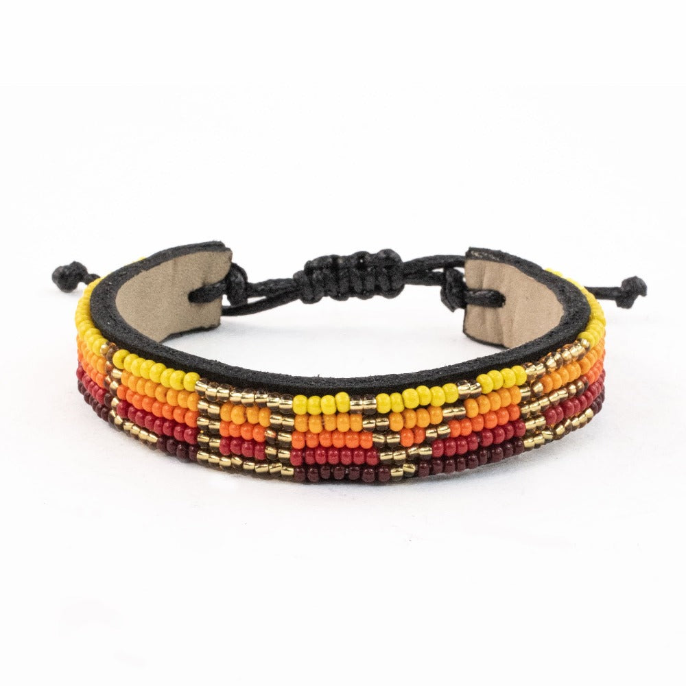 Custom Ombré LOVE Bracelet - Serengeti Sunset