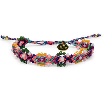 Bali Friendship Lei Bracelet - Yellow Green - Love Is Project