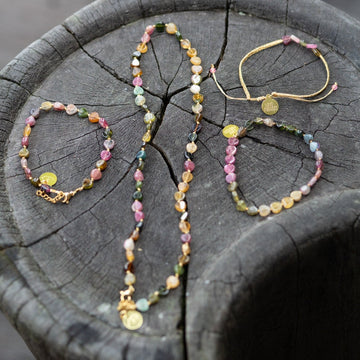 Bali Heart Tourmaline Set - Love Is Project