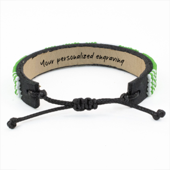 Green Empower LOVE Bracelet