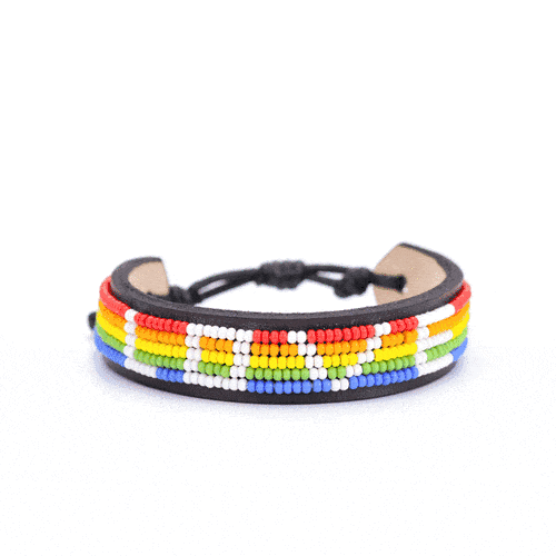 Rainbow Love Bracelet from Love Is Project