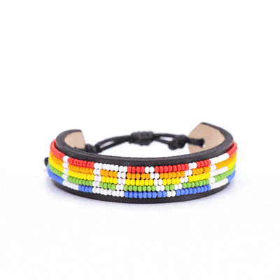 Rainbow Love Bracelet from Love Is Project