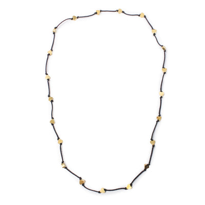 Gia Celestial Golden Heart Necklace