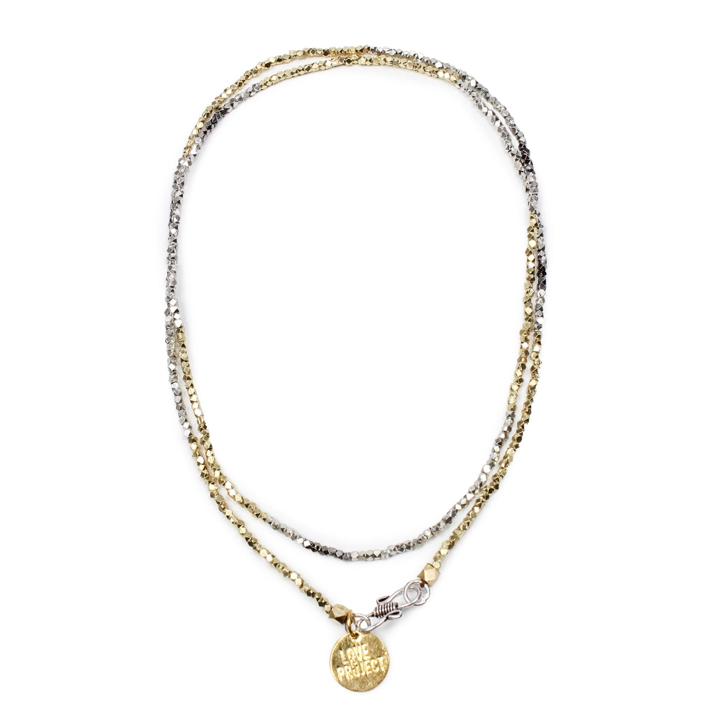 Kali Ombre Necklace - Silver / Gold