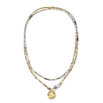 Kali Ombre Necklace - Silver / Gold