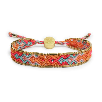 Bali Friendship Bracelet - Fire Stream - Love Is Project