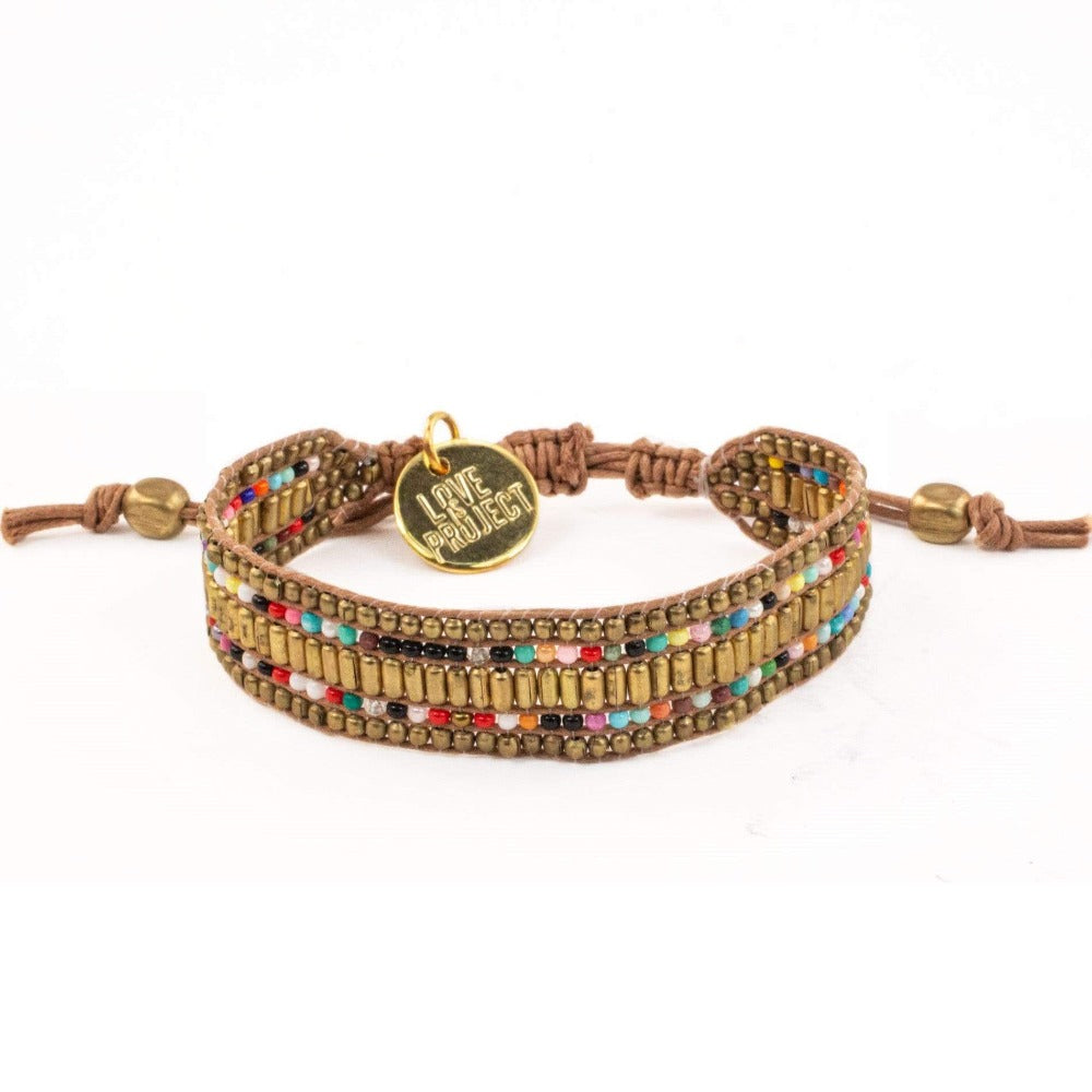 Darjeeling Bracelet - Gold - Love Is Project