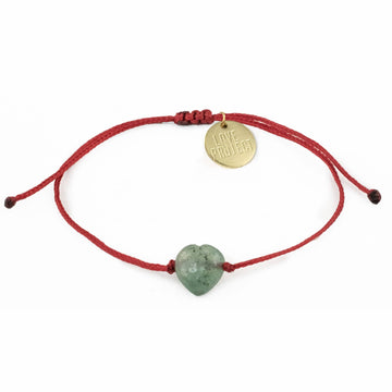 Jade Heart Bracelet - Love Is Project