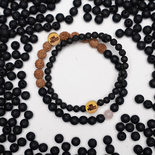 Lava Stone Grounding Bracelet - Love Is Project