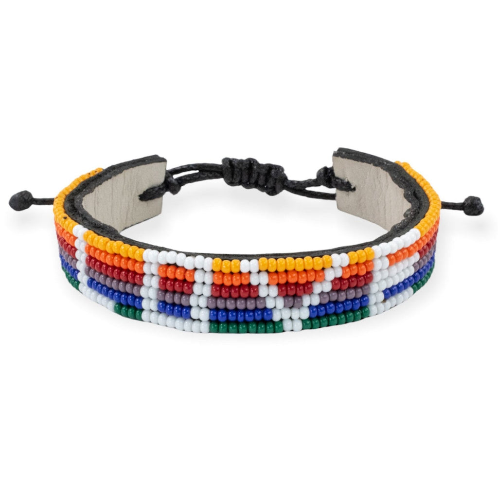 Peacock Rainbow LOVE Bracelet - Love Is Project