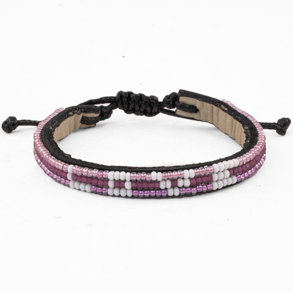 Skinny Ombré LOVE Bracelet - Pink Power - Love Is Project