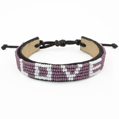 The Purple Empower LOVE Bracelet from Love Is Project