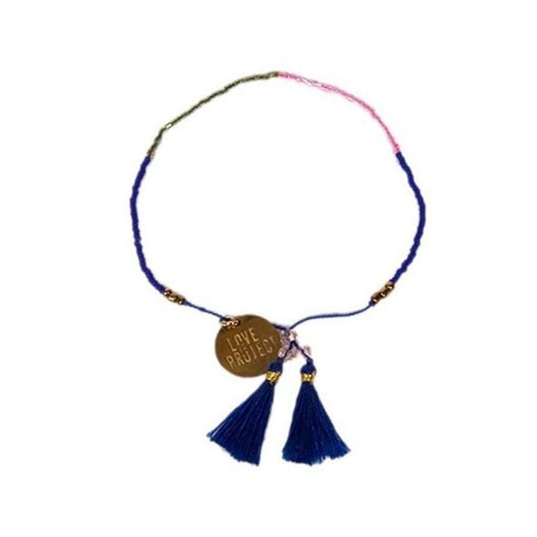 Bali UNITY Beaded Bracelet - Royal Blue - Love Is Project