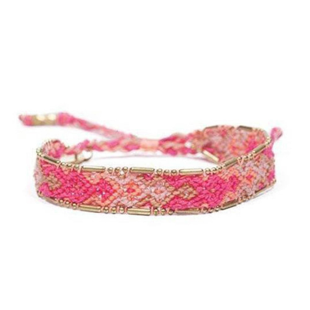 Bali Friendship Bracelet - Fire Sand - Love Is Project