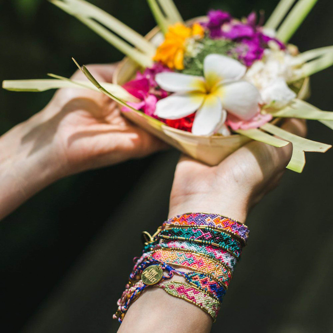 Bali Friendship Bracelet - Sunset Ubud - Love Is Project