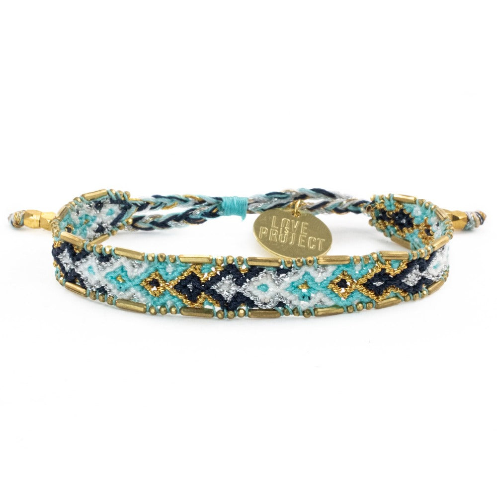 Ice Frost Bali Friendship Bracelet from Love Is Project