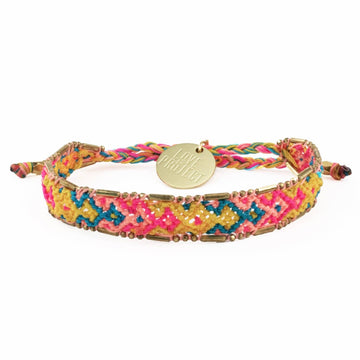 The Jungle Bloom Bali Friendship Bracelet from Love Is Project