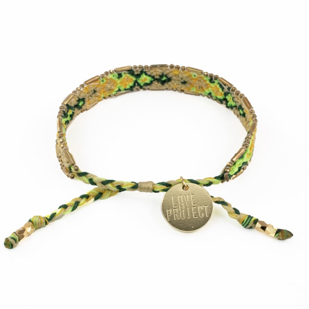 The Jungle Forest Bali Friendship Bracelet from Love Is Project
