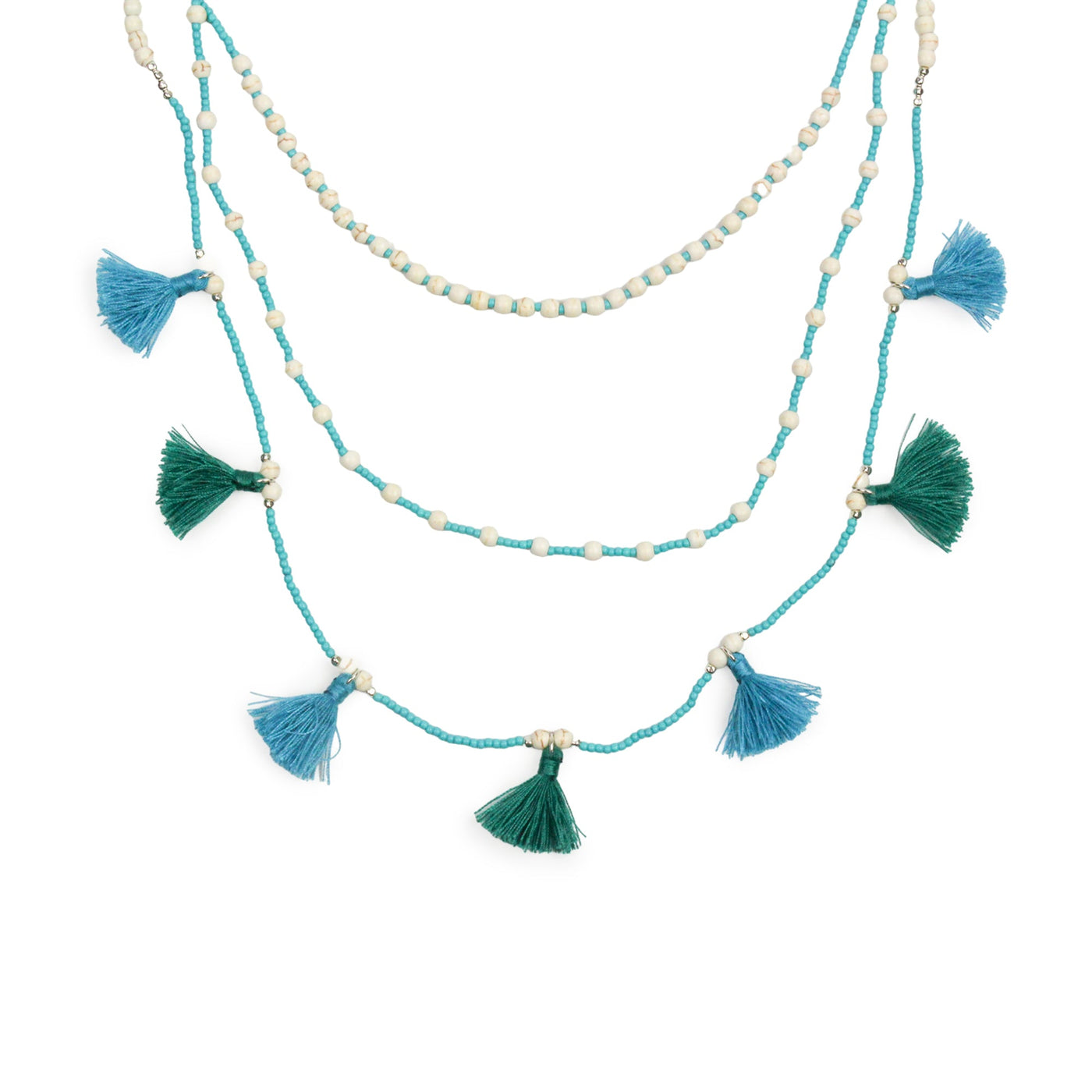 Bali Garland Necklace - Turquoise