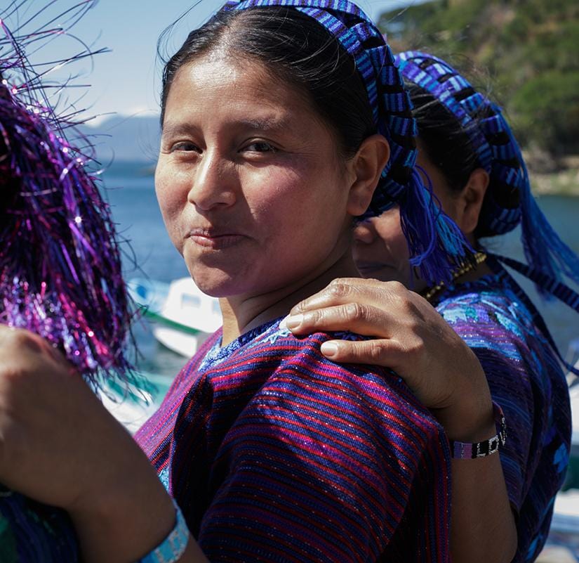 One of the Love Is Artisans who make the Atitlan LOVE Bracelets