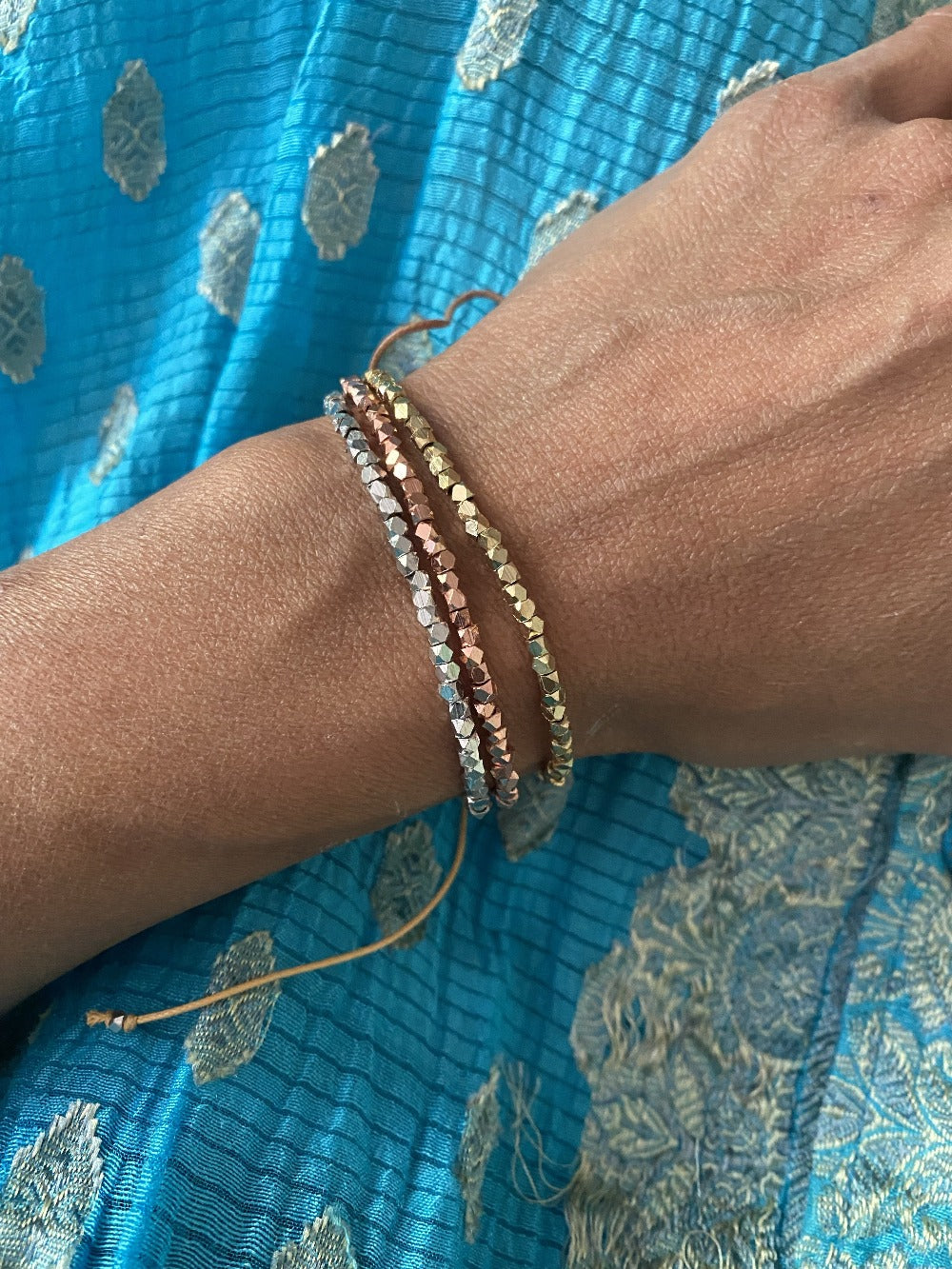 Bollywood Bracelet - Champagne - Love Is Project