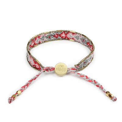 Bali Friendship Bracelet - Ruby Quartz